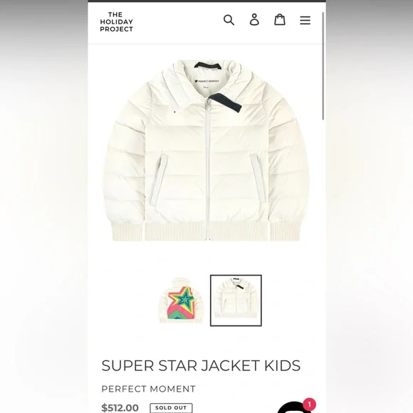 Perfect Moment Kids Ski Super Star Jacket